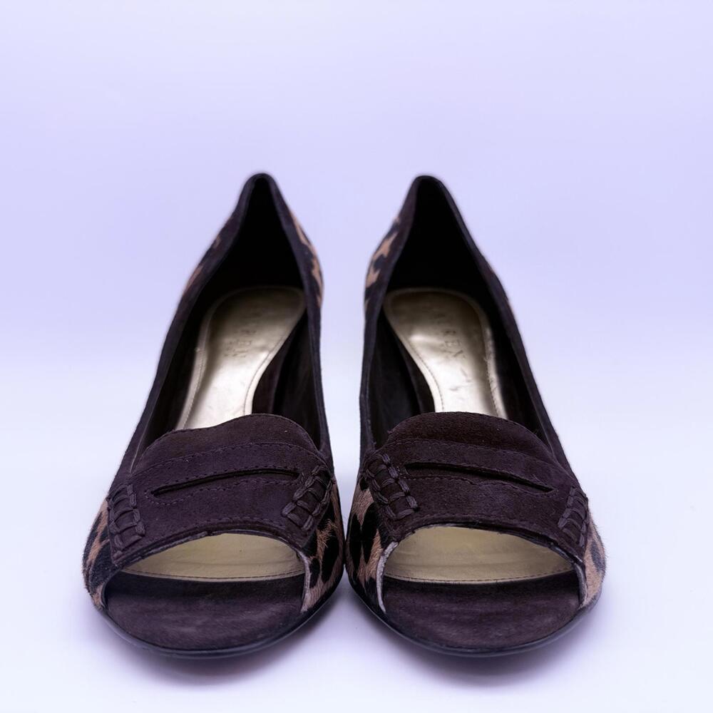Lauren Ralph Lauren Heel Leopard Print Size  8.5 - Picture 2 of 10